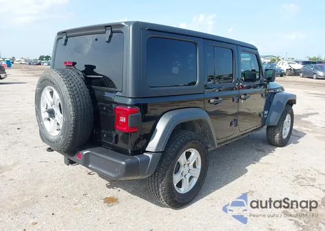 2020 Jeep Wrangler Unlimited Sport S 4X4 z USA, uszkodzony, nr VIN 1C4HJXDG1LW221916